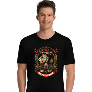Secret_Shirts Premium Shirts, Unisex / Small / Black Champion Of Courage