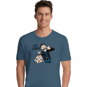 Secret_Shirts Premium Shirts, Unisex / Small / Indigo Blue Jake & Charles