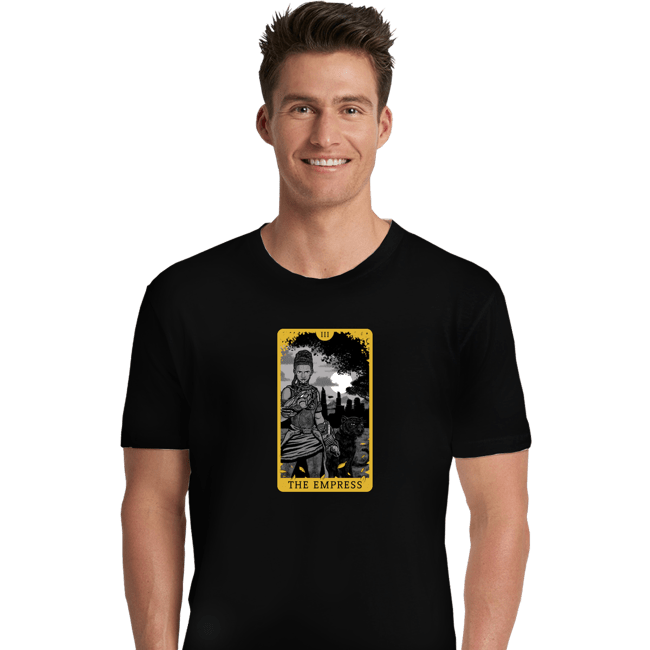 Shirts Premium Shirts, Unisex / Small / Black Tarot The Empress