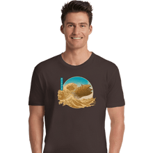 Load image into Gallery viewer, Daily_Deal_Shirts Premium Shirts, Unisex / Small / Dark Chocolate The Great Wave off Arrakis
