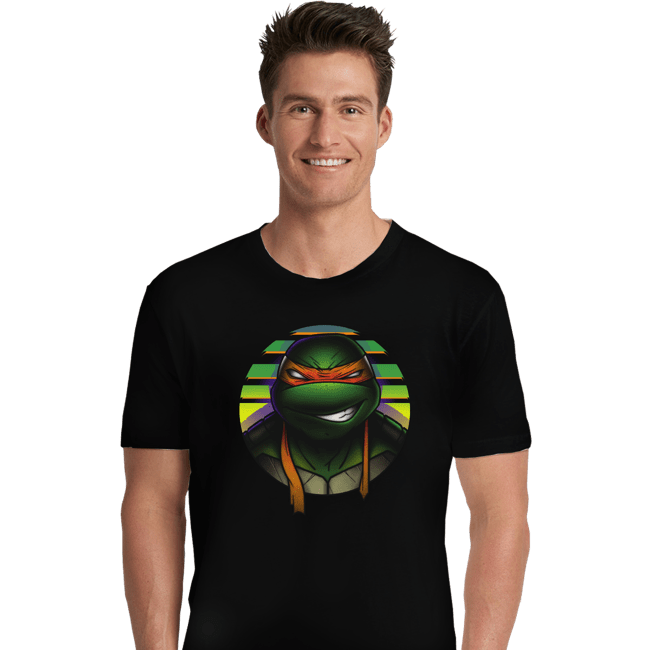 Daily_Deal_Shirts Premium Shirts, Unisex / Small / Black Mutant Orange