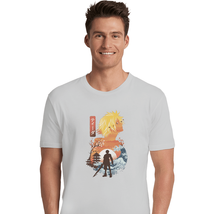 Shirts Premium Shirts, Unisex / Small / White Ukiyo Tidus