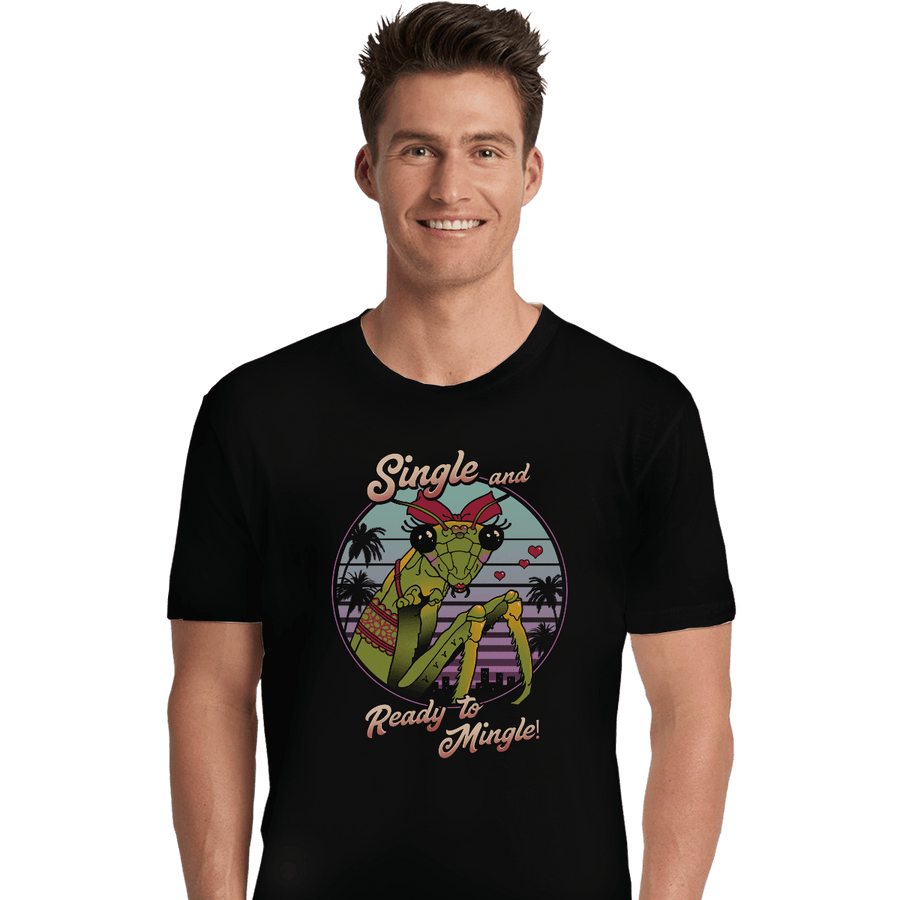 Shirts Premium Shirts, Unisex / Small / Black Single Mantis