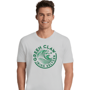 Secret_Shirts Premium Shirts, Unisex / Small / White Green Claw