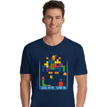Load image into Gallery viewer, Daily_Deal_Shirts Premium Shirts, Unisex / Small / Navy Gamer Nostalgia

