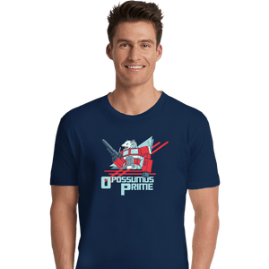 Shirts Premium Shirts, Unisex / Small / Navy Opossumus Prime