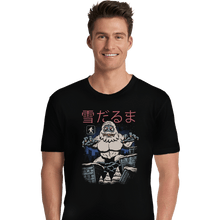 Load image into Gallery viewer, Shirts Premium Shirts, Unisex / Small / Black Kaiju Snowman

