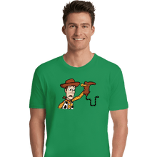 Load image into Gallery viewer, Secret_Shirts Premium Shirts, Unisex / Small / Irish Green Snake In My Boot
