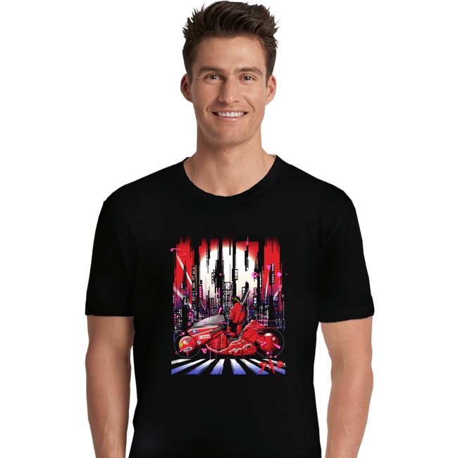 Daily_Deal_Shirts Premium Shirts, Unisex / Small / Black Neon Akira