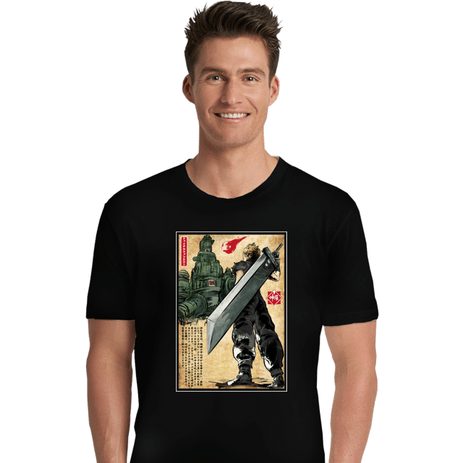 Daily_Deal_Shirts Premium Shirts, Unisex / Small / Black Welcome Back To Midgar