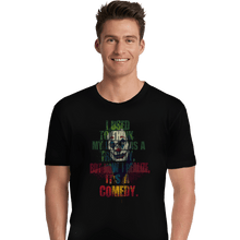 Load image into Gallery viewer, Shirts Premium Shirts, Unisex / Small / Black Tragedy Comedy
