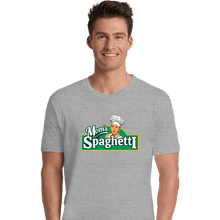 Load image into Gallery viewer, Secret_Shirts Premium Shirts, Unisex / Small / Sports Grey Mom&#39;s Spaghetti
