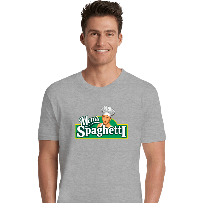 Secret_Shirts Premium Shirts, Unisex / Small / Sports Grey Mom's Spaghetti