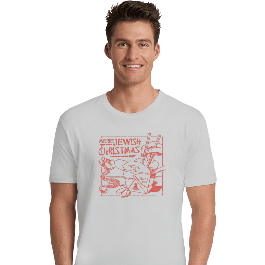 Shirts Premium Shirts, Unisex / Small / White Jewish Christmas