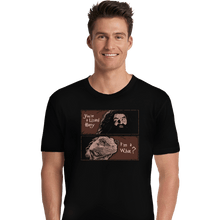 Load image into Gallery viewer, Secret_Shirts Premium Shirts, Unisex / Small / Black You Are A Lizard
