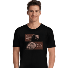 Load image into Gallery viewer, Secret_Shirts Premium Shirts, Unisex / Small / Black You Are A Lizard
