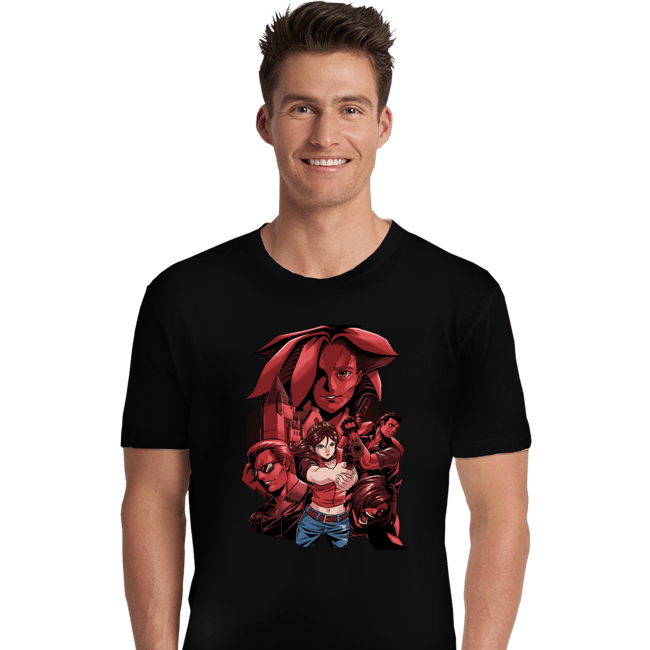 Secret_Shirts Premium Shirts, Unisex / Small / Black Escape The Horror