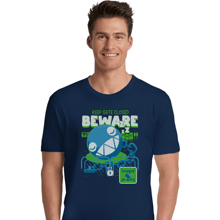 Shirts Premium Shirts, Unisex / Small / Navy Beware Of Chomp Chomp