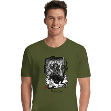 Load image into Gallery viewer, Shirts Premium Shirts, Unisex / Small / Military Green The Hunter And The Demon
