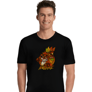 Shirts Premium Shirts, Unisex / Small / Black Nsane Bandicoot