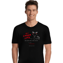 Load image into Gallery viewer, Shirts Premium Shirts, Unisex / Small / Black Laser Lips
