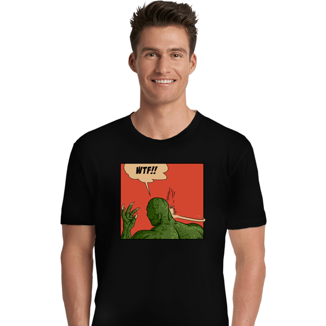 Secret_Shirts Premium Shirts, Unisex / Small / Black Lizard Slap