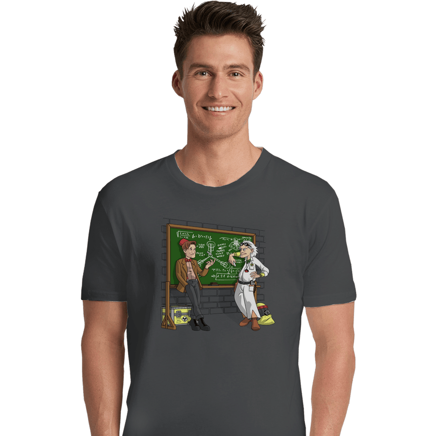 Shirts Premium Shirts, Unisex / Small / Charcoal With A Little Help