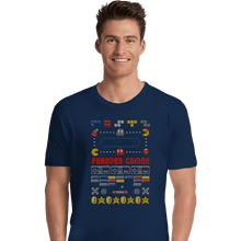 Load image into Gallery viewer, Shirts Premium Shirts, Unisex / Small / Navy A Very Gamer Christmas
