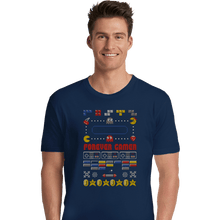 Load image into Gallery viewer, Shirts Premium Shirts, Unisex / Small / Navy A Very Gamer Christmas
