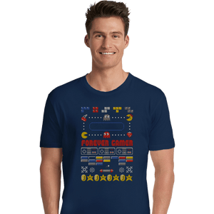 Shirts Premium Shirts, Unisex / Small / Navy A Very Gamer Christmas