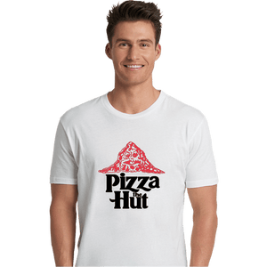 Secret_Shirts Premium Shirts, Unisex / Small / White Pizza-The-Hut