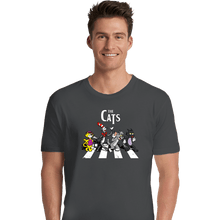 Load image into Gallery viewer, Daily_Deal_Shirts Premium Shirts, Unisex / Small / Charcoal The Cats
