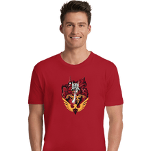 Load image into Gallery viewer, Secret_Shirts Premium Shirts, Unisex / Small / Red Red Comet

