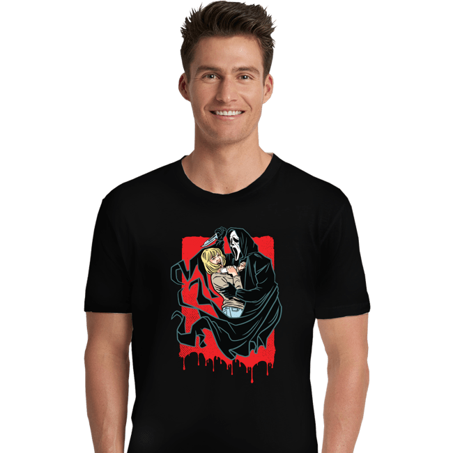 Shirts Premium Shirts, Unisex / Small / Black Just Some Scary Movie