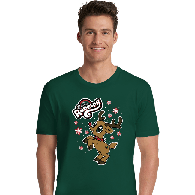 Daily_Deal_Shirts Premium Shirts, Unisex / Small / Forest My Little Rudolph