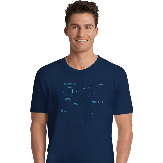 Shirts Premium Shirts, Unisex / Small / Navy Virtual On: Cyber Troopers