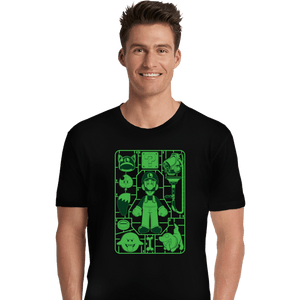 Secret_Shirts Premium Shirts, Unisex / Small / Black Luigi Model Sprue