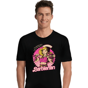 Daily_Deal_Shirts Premium Shirts, Unisex / Small / Black Barbarian Doll