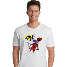 Load image into Gallery viewer, Secret_Shirts Premium Shirts, Unisex / Small / White He Loves Me
