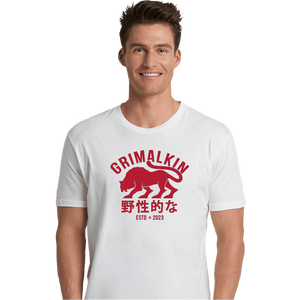 Shirts Premium Shirts, Unisex / Small / White Grimalkin