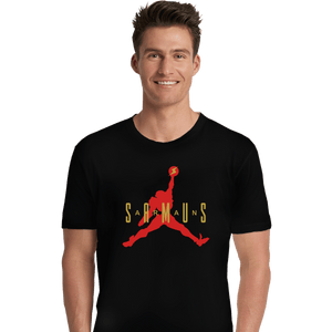 Shirts Premium Shirts, Unisex / Small / Black Aran Jordan