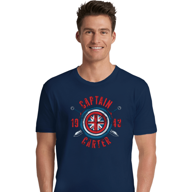 Secret_Shirts Premium Shirts, Unisex / Small / Navy Capt Carter
