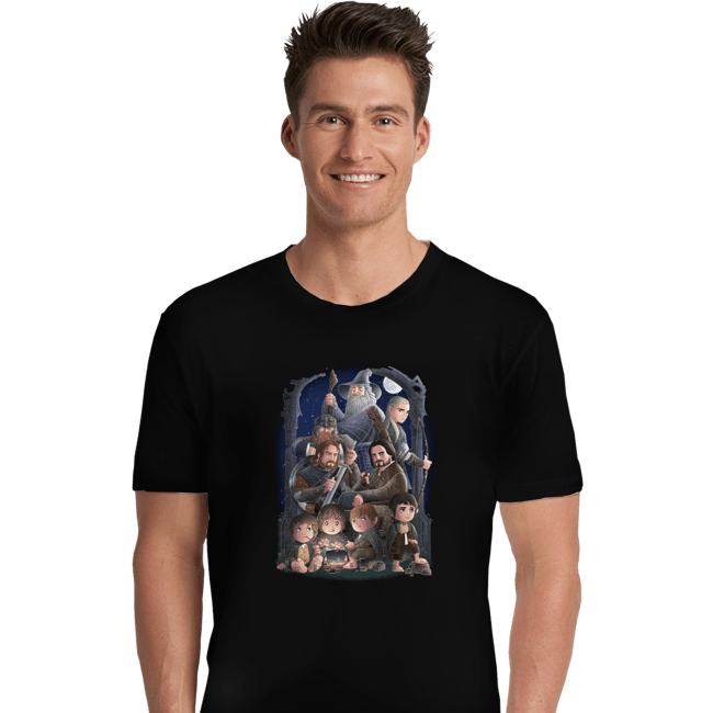 Shirts Premium Shirts, Unisex / Small / Black A Night On The Road