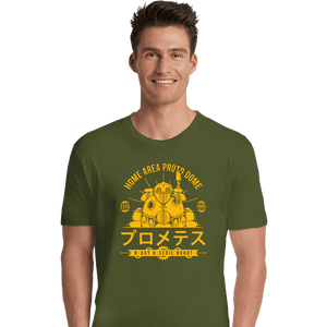 Secret_Shirts Premium Shirts, Unisex / Small / Military Green Proto Dome Robo