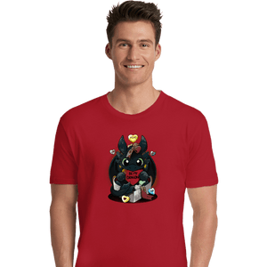 Daily_Deal_Shirts Premium Shirts, Unisex / Small / Red Be My Dragon