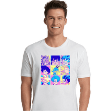 Load image into Gallery viewer, Shirts Premium Shirts, Unisex / Small / White Saiyan Colors
