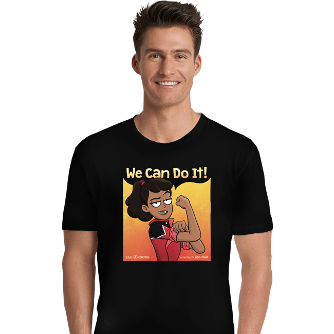 Secret_Shirts Premium Shirts, Unisex / Small / Black The Lower Decks Can Do It