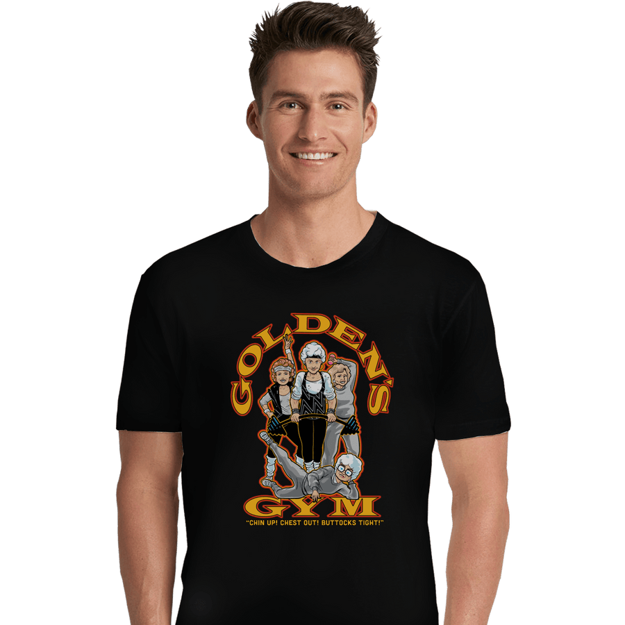 Shirts Premium Shirts, Unisex / Small / Black Golden's Gym