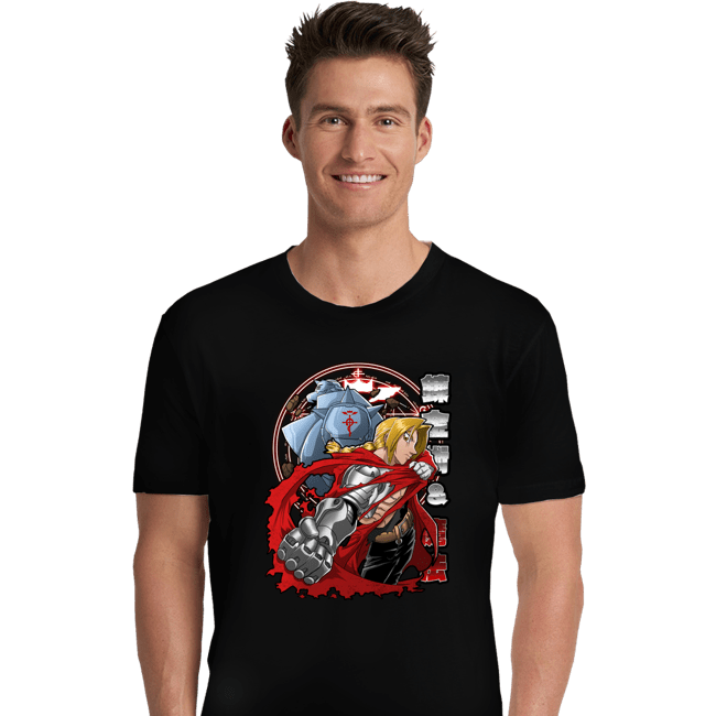 Secret_Shirts Premium Shirts, Unisex / Small / Black Fullmetal Brotherhood