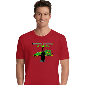 Daily_Deal_Shirts Premium Shirts, Unisex / Small / Red Christmas Kombat